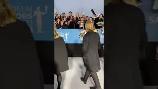 Brad Pitt arrives at SAG awards
