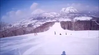 Skiing Japan Hokkaido Rusutsu East Vivaldi