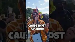 ICE Protests Became A Zoo After A Giraffe #escaped From It's Enclosure