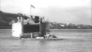 Amphibious jeep launch at Instow 1943