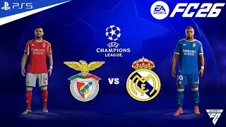 FC 26 - Benfica vs Real Madrid - League Phase - Champions League 2025/26 | PS5&trade; 4K HDR