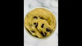 Vegan edible cookie dough🍪 #shorts