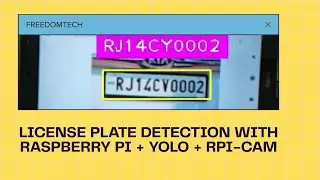 license plate detection using raspberry pi camera | yolo custom object detection raspberry pi