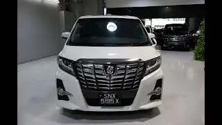 TOYOTA ALPHARD SNX5195X YOM 2015