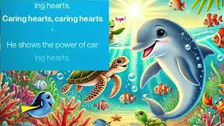 Swim Like a Dolphin  Splashing Fun Song for Kids  Toddler & Preschool Ocean Rhyme