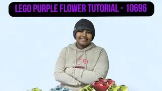Lego 10696- purple flower tutorial 