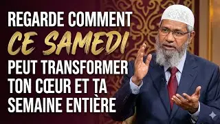 Ne laissez pas ce samedi passer… Transformez-le en bénédiction !