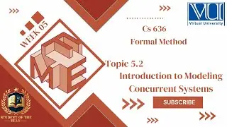 Cs636Short lecture| Cs636 week 05 Topic 5.2| Introduction to Modeling Concurrent Systems|