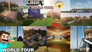 BEST SURVIVAL WORLD DOWNLOAD AND TRUE FOR MINECRAFT | 1.21 BEST WORLD #minecraft