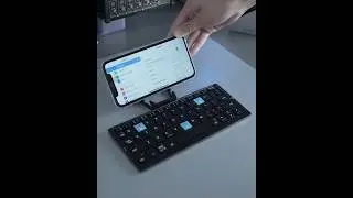 Mini Foldable Bluetooth Keyboard with Magnetic Stand#amazonproducts #mobilekeyboard #minikeyboard