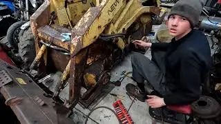 Replacing A Axle Seal On A New Holland Skid Steer