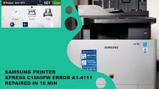 Ошибка лазерного принтера Samsung A1-4111