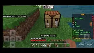 Playing UHC in nether game server |FRONTY5 _Gaming