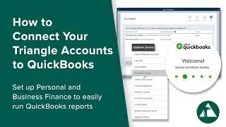 Connect Your  Accounts to QuickBooks with Personal & Business Finance