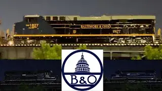 CSX 1827 New Baltimore & Ohio Heritage & Two GMTX Leasers Trail on M542 & More at Cincinnati Ohio!