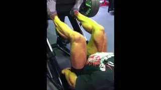 Daniele Seccarecci - 100 reps leg press