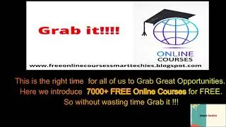 FREE ONLINE COURSES/ LOCKDOWN/ COVID-19