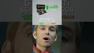 Резкий скачок производительности графических процессоров серии GTX 900. #nvidia #gtx900series
