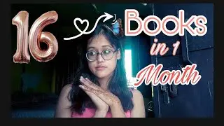 16 books in a month * readthon *