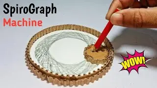 DIY Spirograph Machine from Cardboard &ndash; Create Stunning Geometric Art!