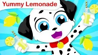 3 Little Puppies | Yum Yum Lemonade | Nursery Rhymes and Fun Songs for Kids by Little Angel