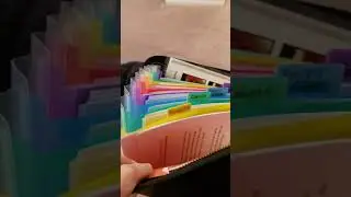 ENGPOW Fireproof File Folder Fireproof Fire and Water Resistant Money Document Bag with A4 Size 13 P