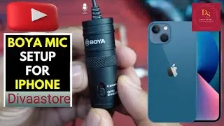 BOYA BYM1 Lavalier Microphone | Divaastore #amazinggadgets #unboxing #retrogaming #boya