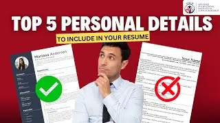 Top 5 Personal Details to Include in Your Resume | AIICR