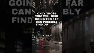 The best quote that can be from the author T.S. Elio #life  #quote