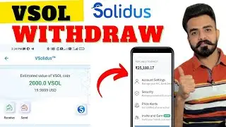 🔥Vsol Nova wallet Airdrop Withdraw Into Bank | Live Process step by step HINDI #vsolwithdraw