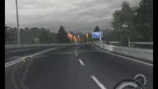 NFS PS Autobahn A-54 Interloop in 1:54.51 with Zonda