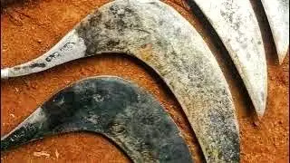 ASMR Traditional Sumatra Sickle Forging | Patient Skilled Blacksmith Craft for Stunning Quality