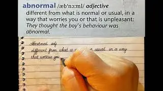 Copying a dictionary #handwriting #dictionary  #oxford #english 