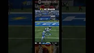 Receiver gone WILD 🤪 in MUT 25! #madden25 #mut25