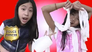 Pretend Play Police on Throwing Trash and littering