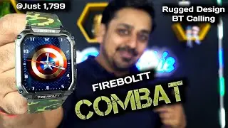 Fireboltt COMBAT. Better than Fireboltt Cobra? Rugged Design.