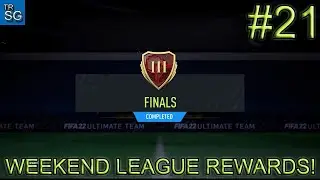 FIFA 22 - MY RANK 3 WEEKEND LEAGUE CHAMPIONS FINALS REWARDS WITH RED IMMOBILE?!?!?! #21