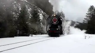 Parní lokomotiva 475.196 Červená Skala - Vernár