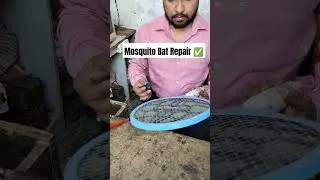#Short|✅Mosquito bat repair|Battery change