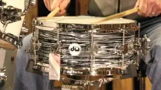 DW Collectors Snare Drum Black Oyster FinishPly 6x14