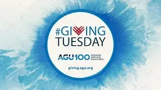 AGU #givingtuesday 2018