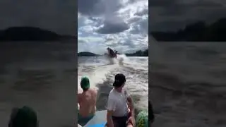 acidente grave com jetski na &aacute;gua #shorts