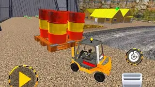 City Construction: Snow Games | Fork Lifter #3 Android GamePlay