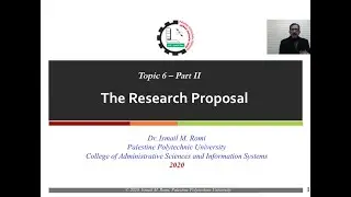 W6 Part3  Defining and Refining Research Problem