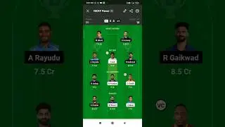 Gujarat versus Chennai IPL 1st match 2023 dream11 team||CSK vs GT dream 11 team||