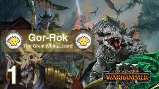 Destruction with Lord Kroak- Warhammer 3-Gor-Rok, Lizardmen IE campaign EP.1