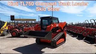 Kioti TL750 Compact Track Loader Skid Steer