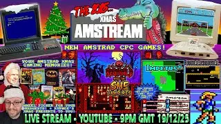 [AMSTRAD CPC] 🎄 XMAS AMSTREAM '25! 🎅  3 NEW Amstrad Games! ⭐️ +Your Xmas Gaming Memories & Requests!