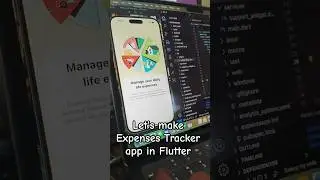 Build expenses tracking app using Flutter 