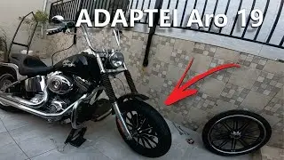 Como adaptar roda Aro 19 da Iron  na Fxst que era Aro 21